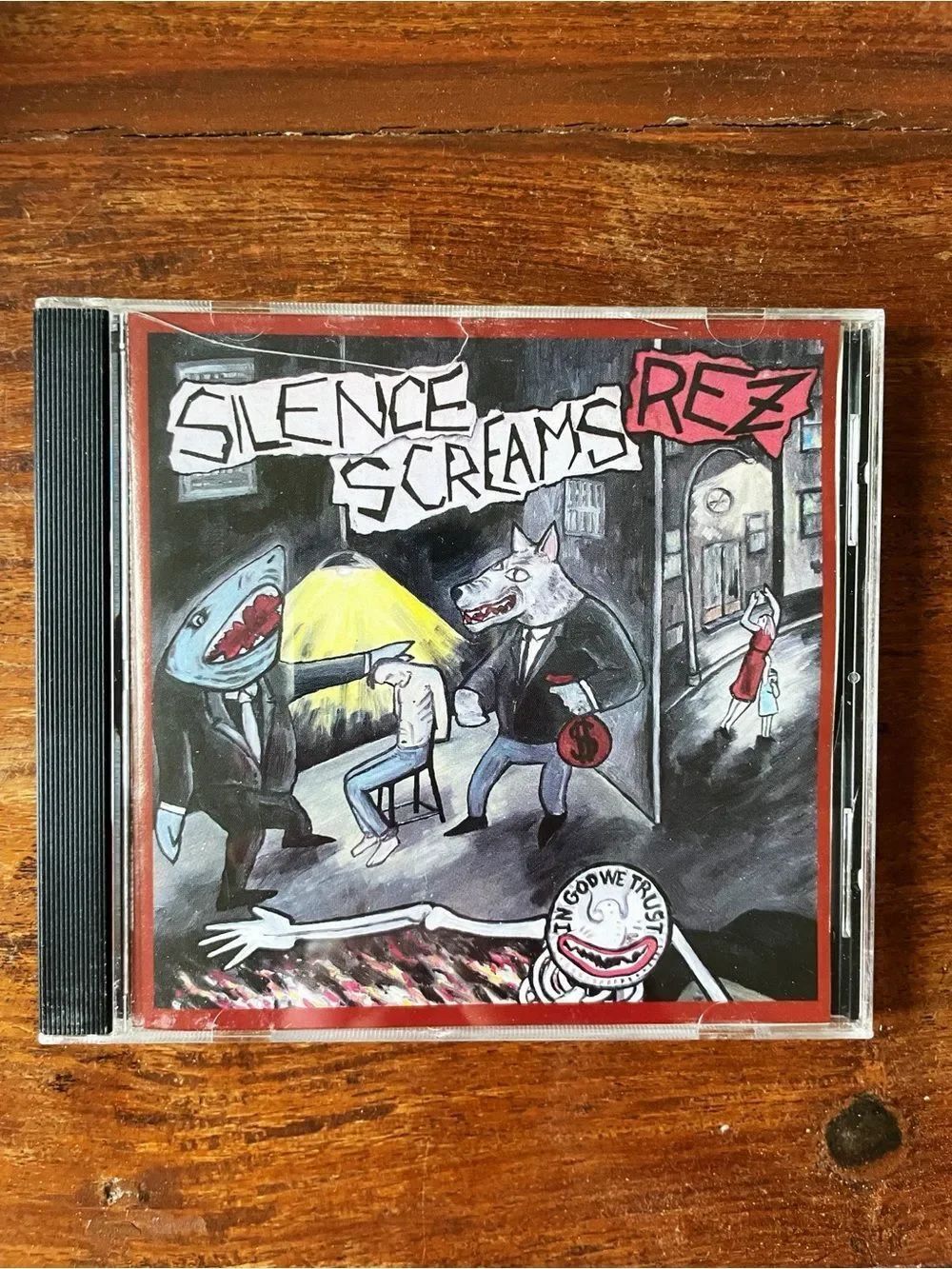 REZ Silence Screams Music CD - Ocean Records Metal Hard Rock 1988